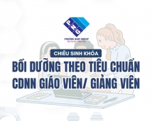 khoa hoc chung chi boi duong chuc danh nghe nghiep cho giao vien