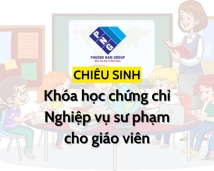 khoa hoc chung chi nghiep vu su pham cho giao vien
