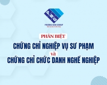 phan biet chung chi nghiep vu su pham va chung chi chuc danh nghe nghiep